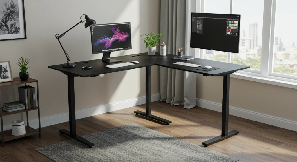 FLEXISPOT L-Shaped Standing Desk